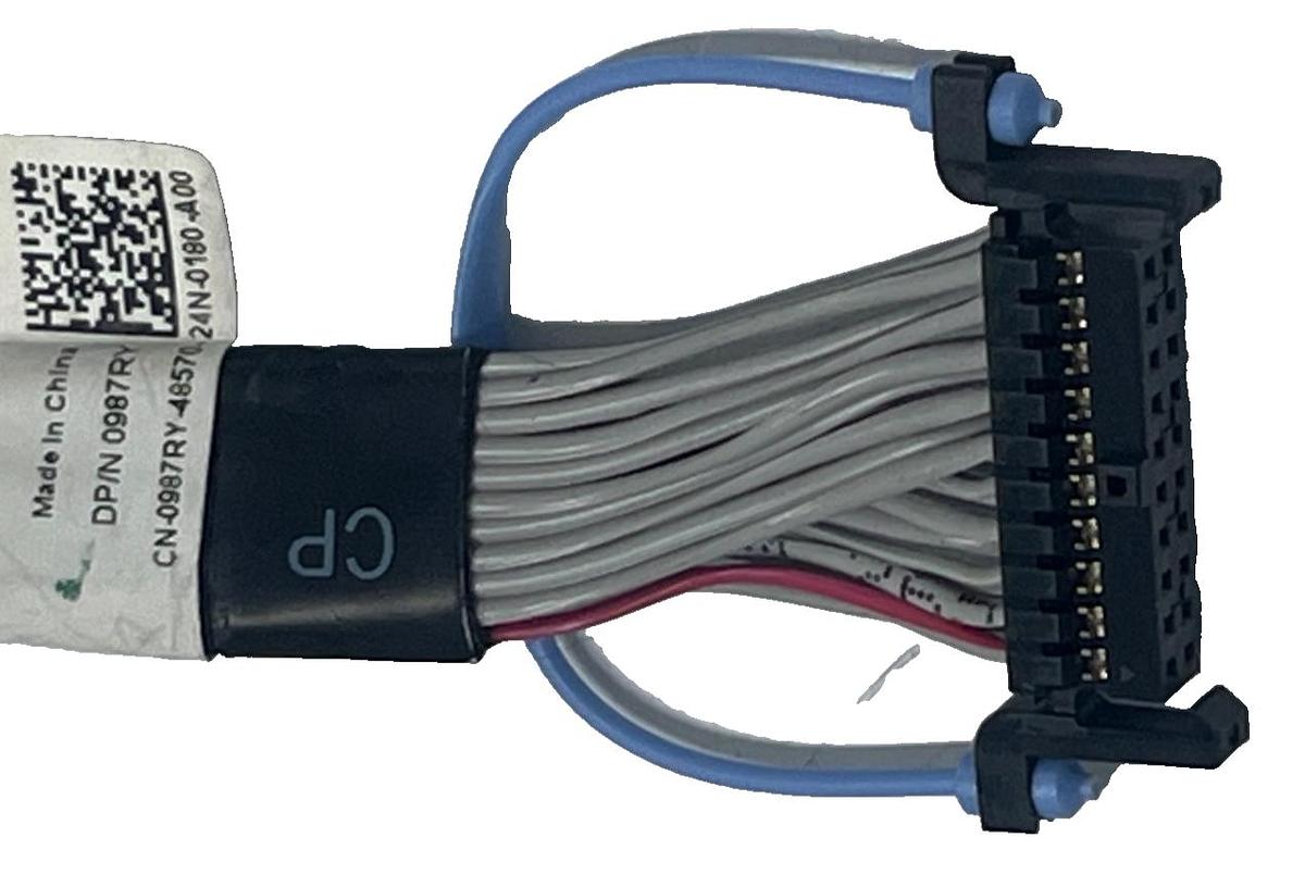 Used (2) DELL 0987RY 987RY PowerEdge T420 Video Graphics Adapter Signal Cable, NSNP