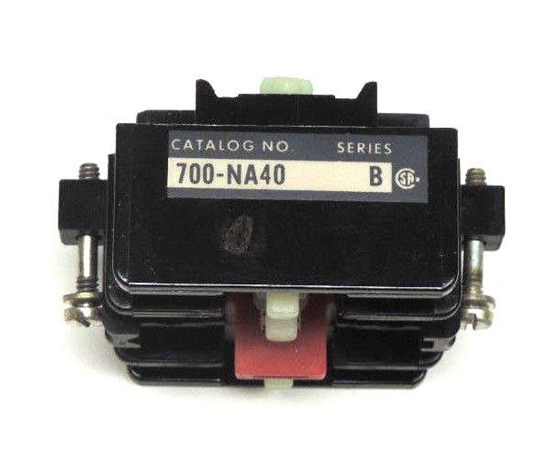 Used NIB ALLEN BRADLEY 700-NA40 FRONT DECK ASSEMBLY SER B 700NA40