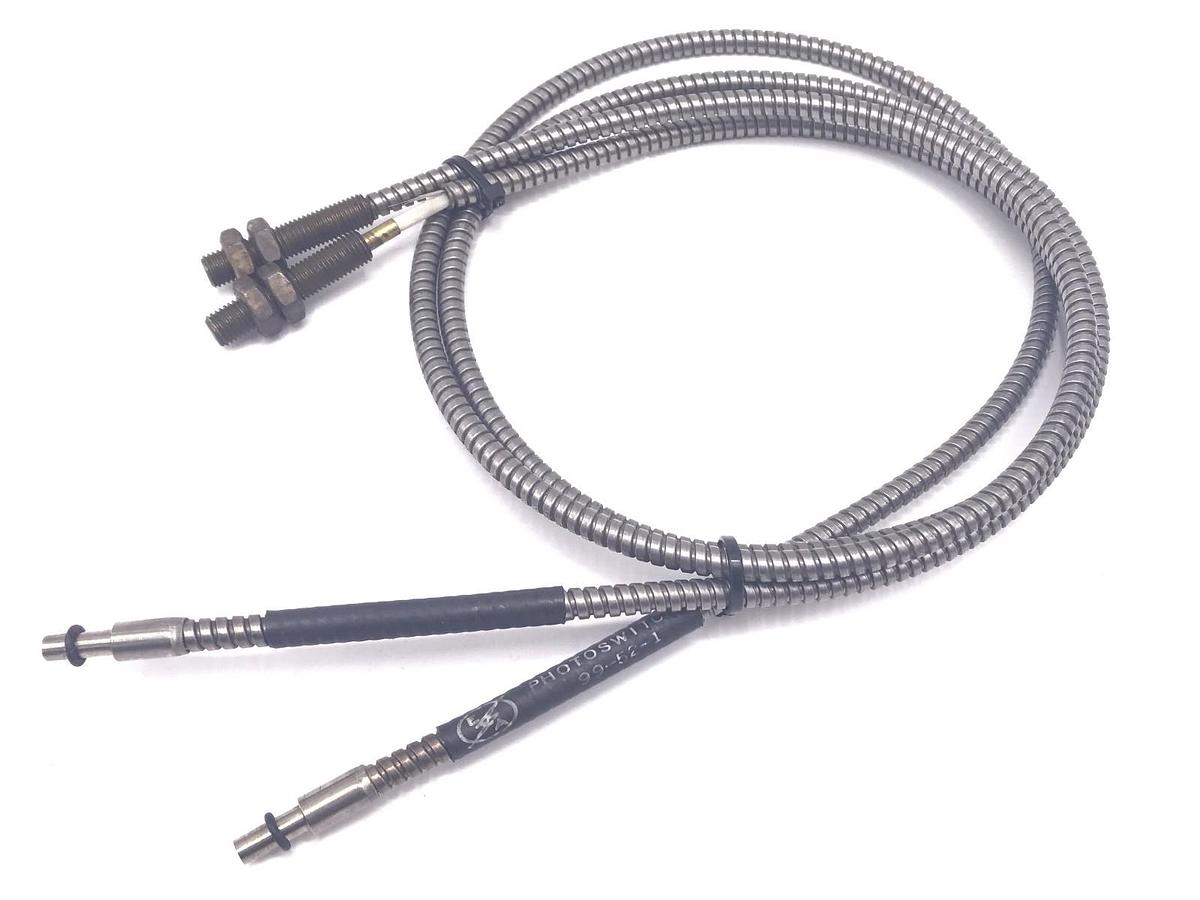 Used LOT OF 2 ALLEN-BRADLEY 99-52-1 GLASS FIBER OPTIC CABLE