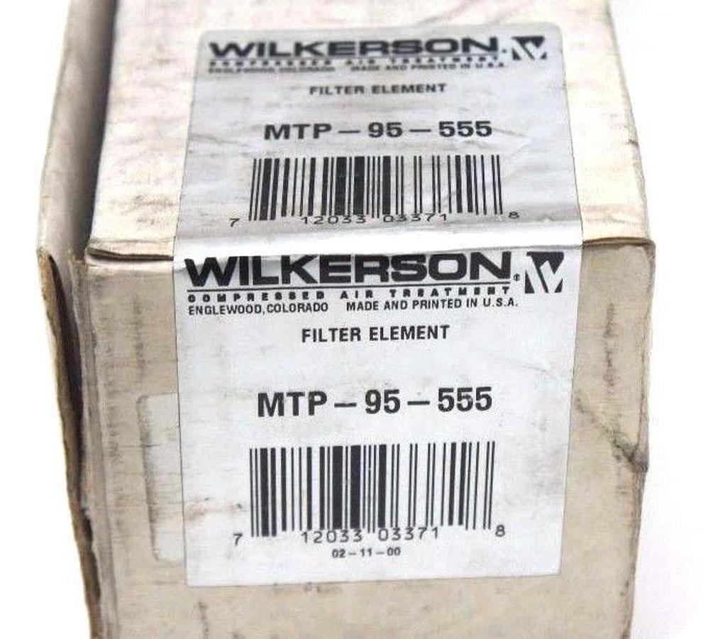 Used NIB WILKERSON MTP-95-555 FILTER ELEMENT MTP95555