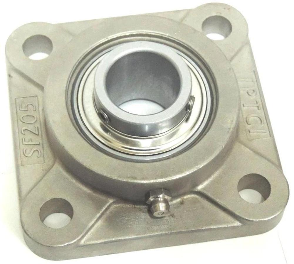 Used NIB IPTCI CUCSF 205 16 SET SCREW LOCK 4-BOLT FLANGE 1'' CUCSF20516
