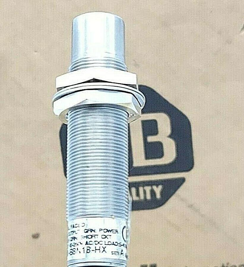 Used NEW ALLEN BRADLEY 871TM-B8N18-HX PROXIMITY SWITCH 40-250VAC/DC SER. A
