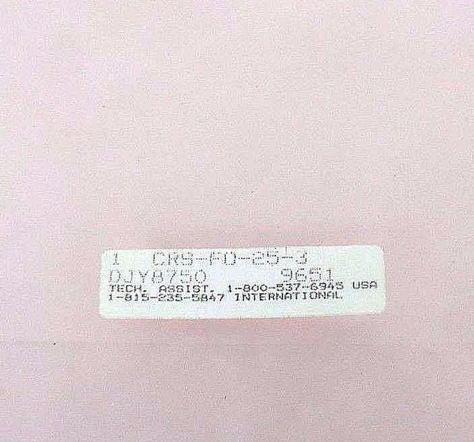 Used NEW HONEYWELL MICRO SWITCH CRS-F0-25-3 CABLE CRS-FO-25-3,CRSF0253, DJY8750