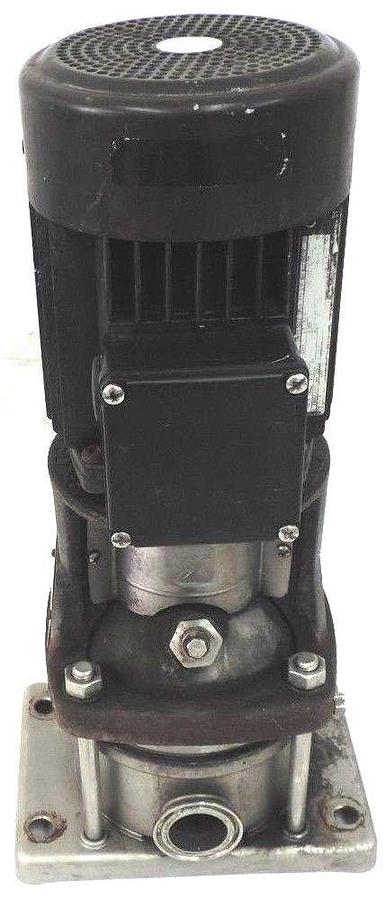 Used GRUNDFOS TYPE: CRN3-2A-CX-GI-E-HQQE STAINLESS PUMP MODEL: A96608308P10637