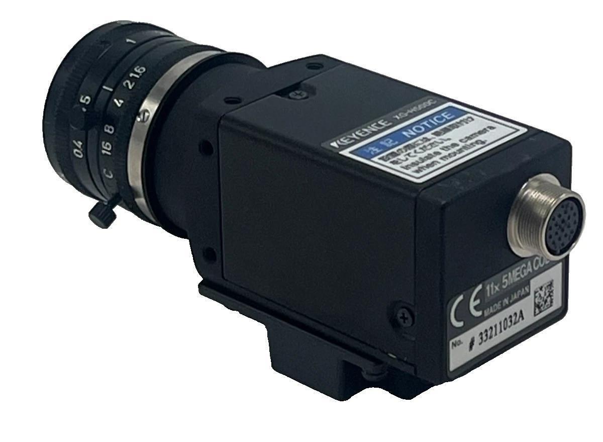 KEYENCE XG-H500C Color High-Resolution 5MP CCD Camera w/ CV-L16 16mm Lens
