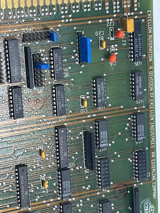 Used Excellon System Interface SI-2 | P/N 206473-19 Rev A | Assy 70641-10 Rev F