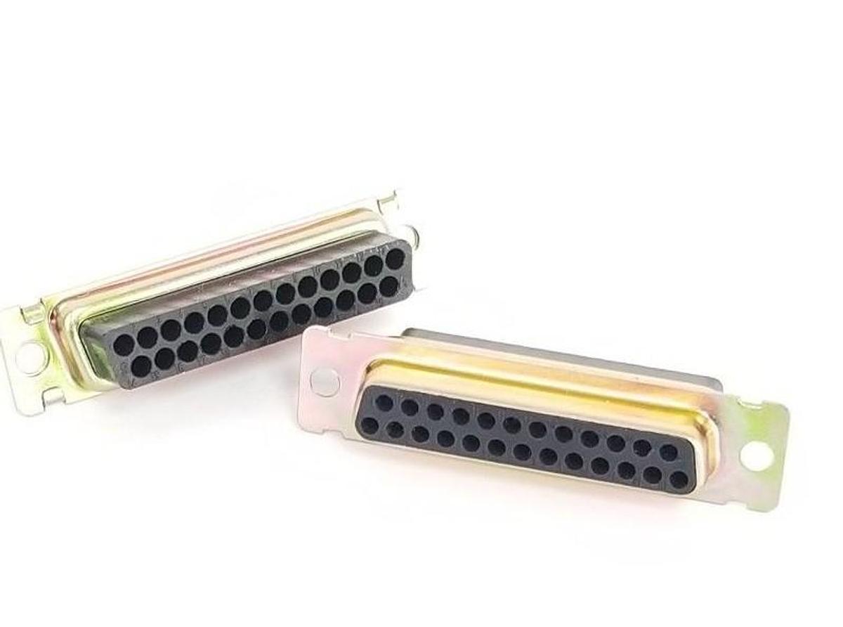 LOT OF 2 NEW GENERIC 25 PIN CONNECTORS