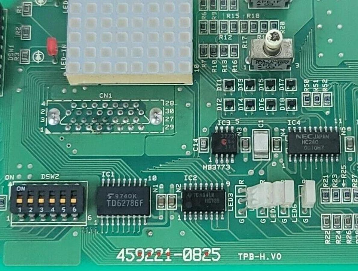 Used ALLEN BRADLEY 459221-0825 PC BOARD 4592210825