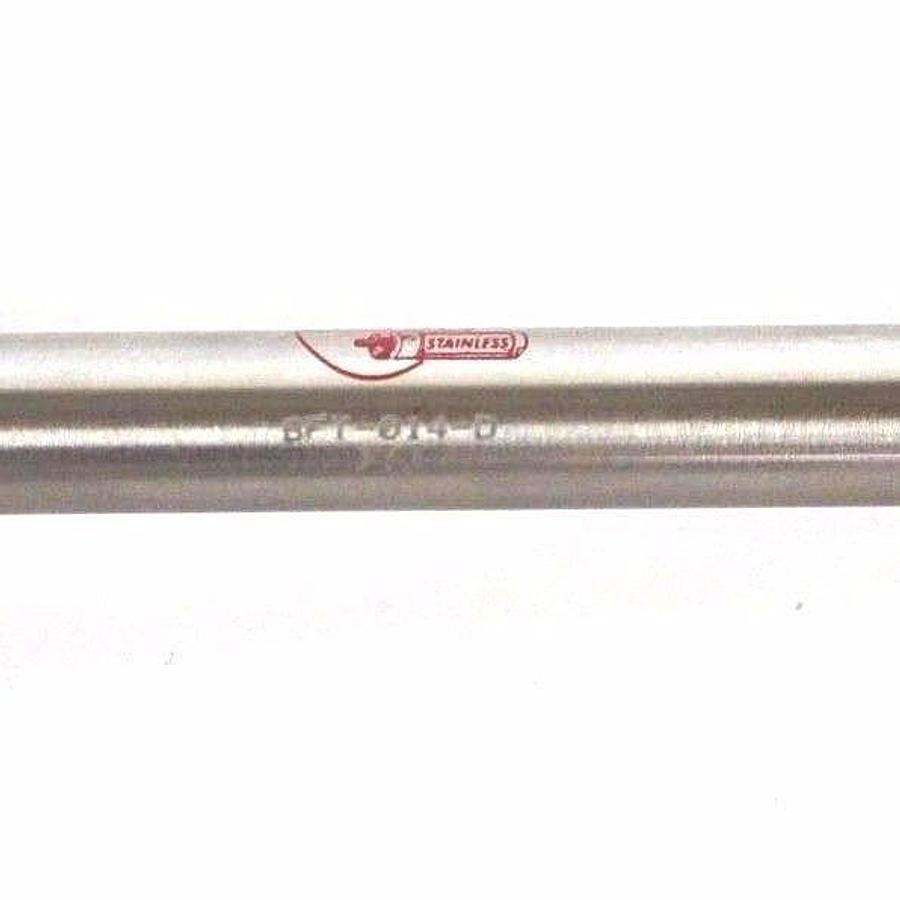 Used NEW BIMBA BFT-014-D PNEUMATIC CYLINDER BORE:7/16 STROKE:4IN DBL ACT