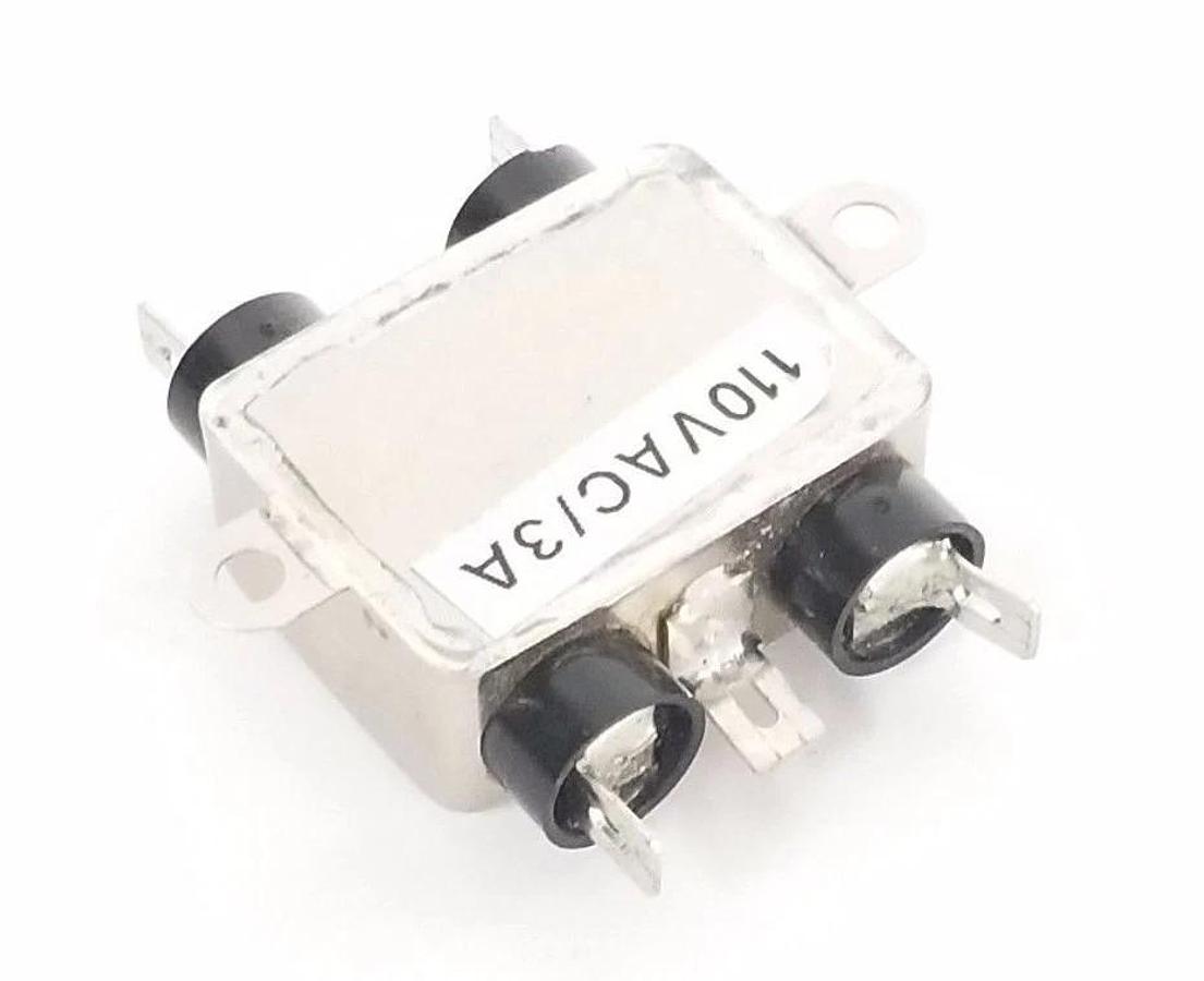 Used QUALTEK 851-03/003 EMI FILTER, 110V, 115/120VAC, 3A, 50/60HZ