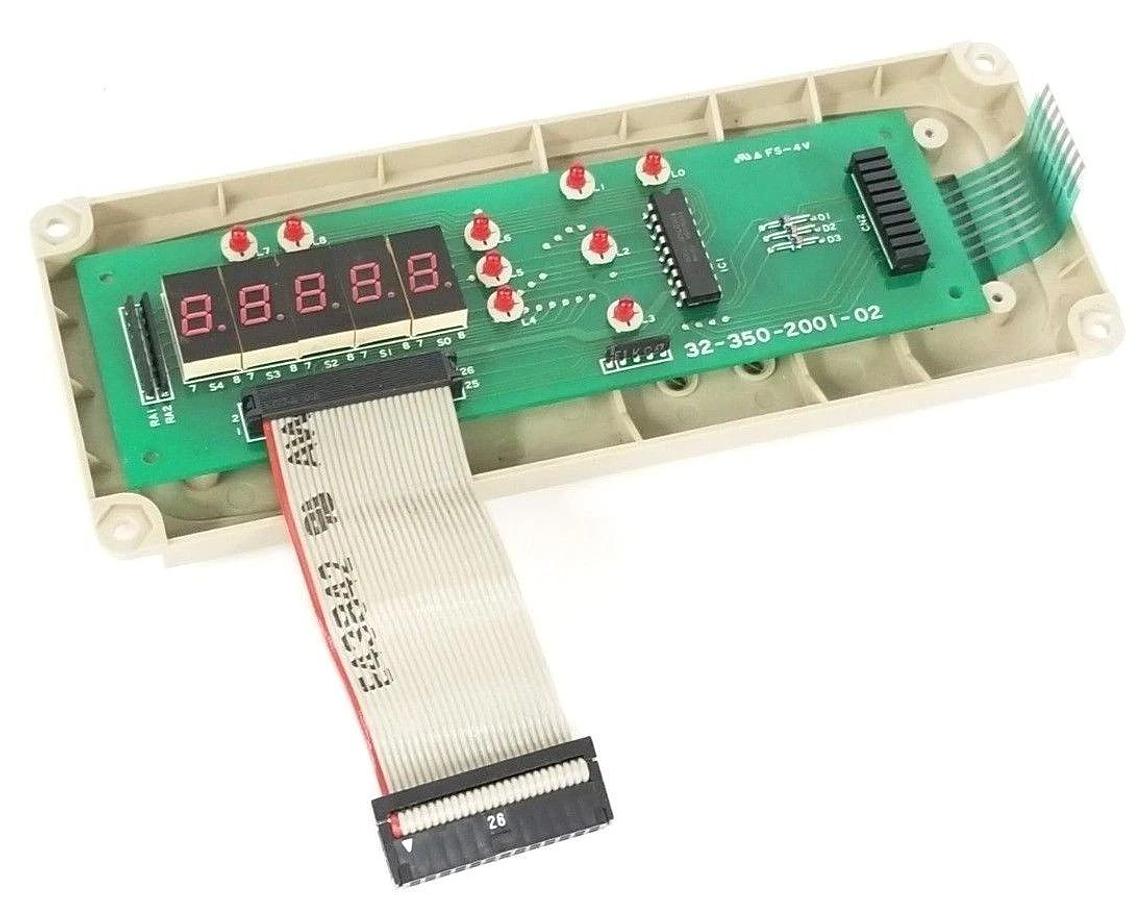 Used GENERIC 32-350-2001-02 COUNTER INTERFACE BOARD & COVER 32350200102