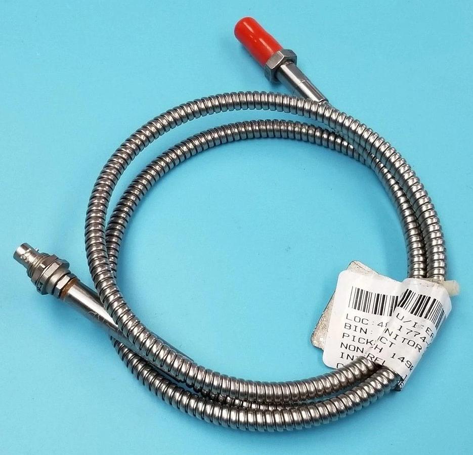 Used TROMPETER TEI TRITRONICS 14909 FIBER OPTIC COAXIAL CONNECTOR CABLE 14949 BJ59-4