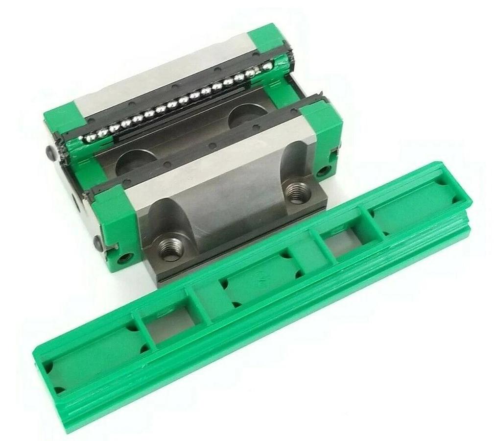 Used NIB INA KWVE25B-G4-V1 LINEAR BEARING GUIDE W/ MKVD25-B DUMMY GUIDEWAY
