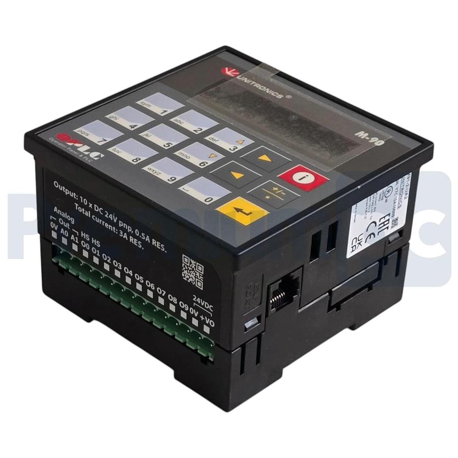 Used Unitronics M91-2-UA2 | M91 All-In-One Programmable Controller HMI w/Keypad NSNP