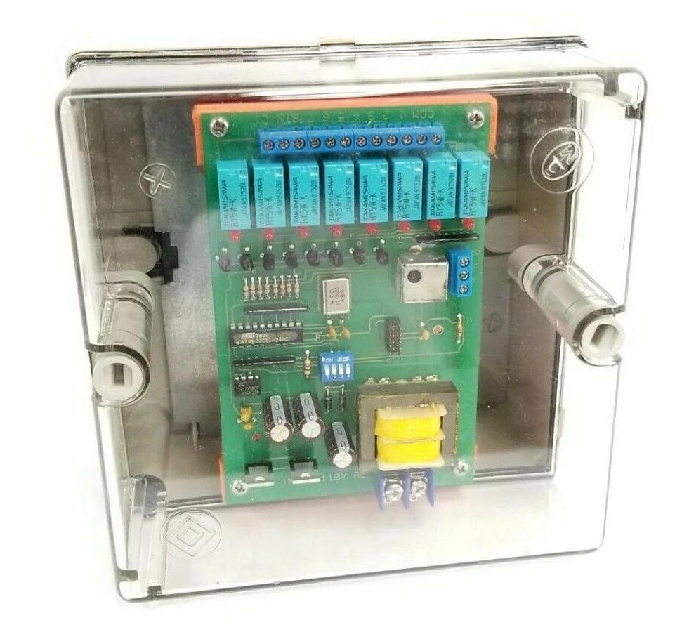 Used NIB KLOCKNER MOELLER CI-G ENCLOSURE W/ 110VAC INPUT CONTROL UNIT K/M.CI-G