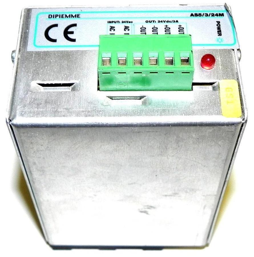 Used DIPIEMME AS5/3/24M POWER PACK 24V