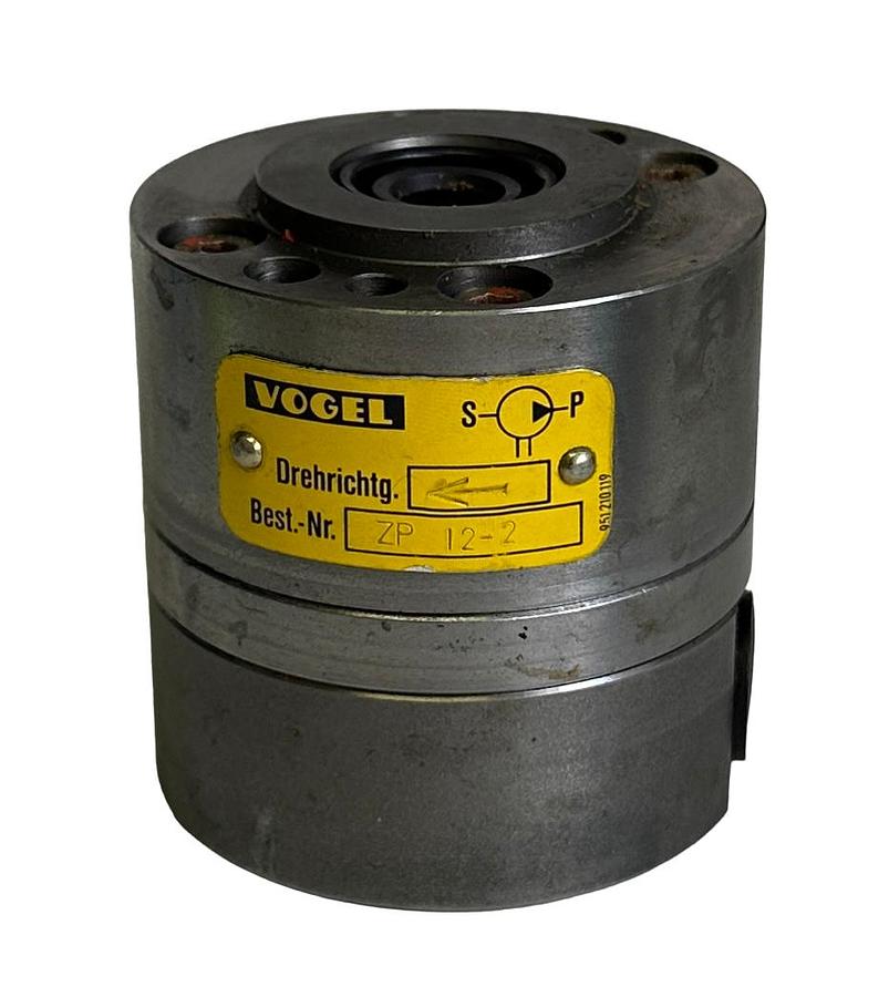 Used NEW VOGEL ZP12-2 / ZP122 SKF LUBRICATING GEAR PUMP NOS *NO SHAFT