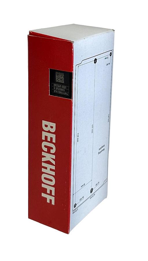 Used NEW BECKHOFF EP2349-0021 / EP23490021 16-CHNL EtherCAT BLOCK 24VDC INPUT/OUTPUT