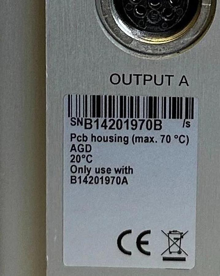 Used BRONKHORST CORI-FLOW AGD DIGITAL MASS FLOW METER/CONTROLLER PCB HOUSING