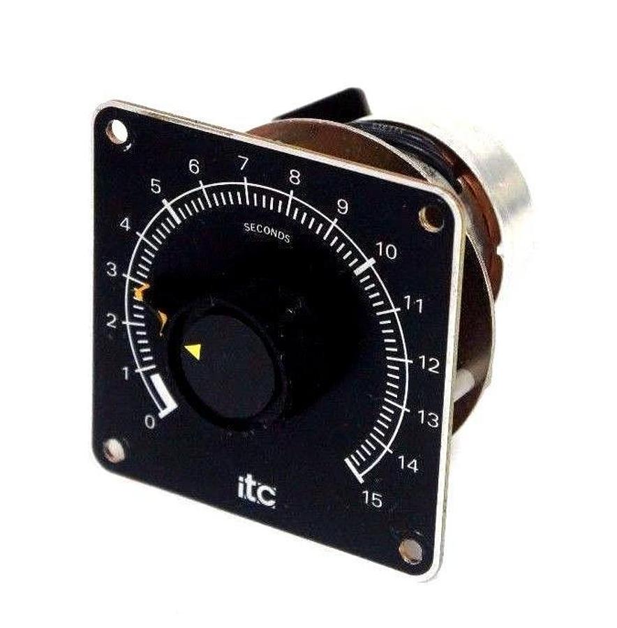 Used ITC DP11001 0-15 SECONDS TIMER W/ AUTOTROL 730-0057A