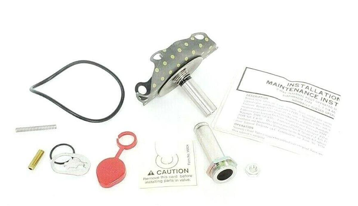 Used NEW ASCO 99-060-402 1-1/2" SOLENOID VALVE REPAIR KIT, BULLETIN 8210, C-962288