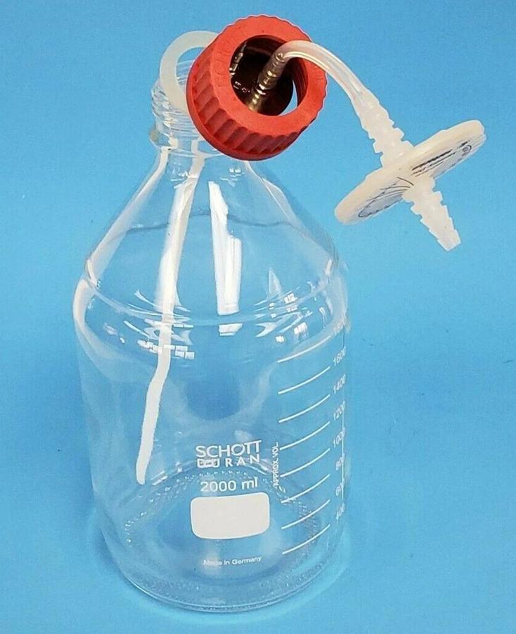 Used NEW SARTORIUS 8823626 2000mL STOCK BOTTLE MIDISART 2000 82521-011-01