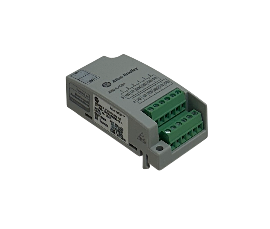 Used Allen Bradley 2080-IQ4/OB4 /A Micro800 Digital I/O Combo Module 2080-IQ4OB4 NSNP