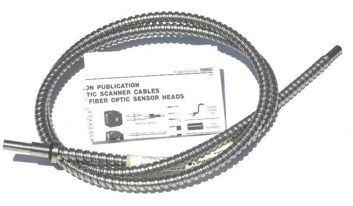 Used NIB EATON CUTLER HAMMER E51KT813 FIBER OPTIC CABLE SER A1 3 FT LONG