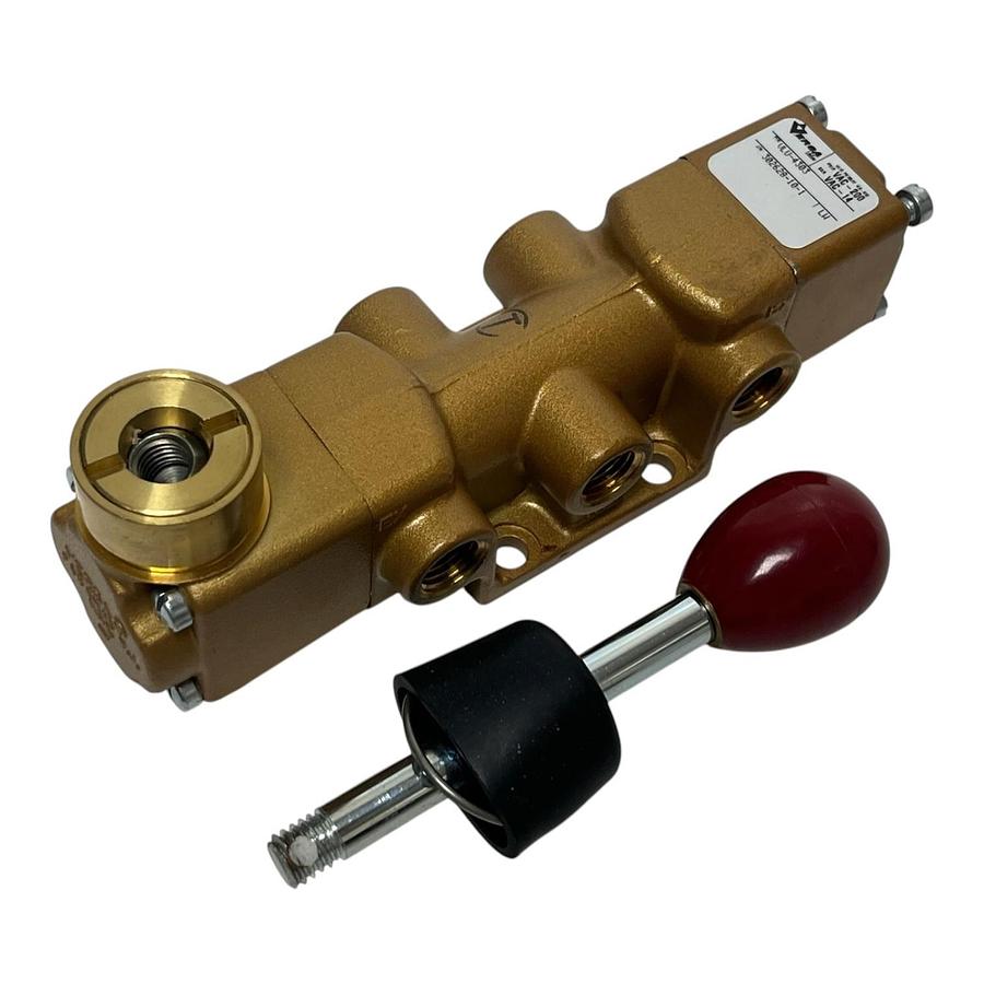 Versa VLU-4303 V Series Pneumatic Directional Control Valve 4-Way 1/4 NPT NSMP