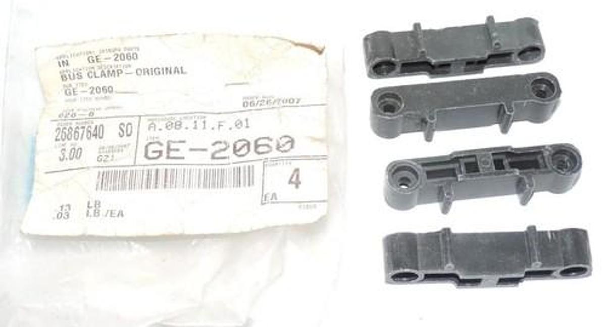 Used LOT OF 4 NEW INTRUPA GE-2060 BUS CLAMPS GE2060