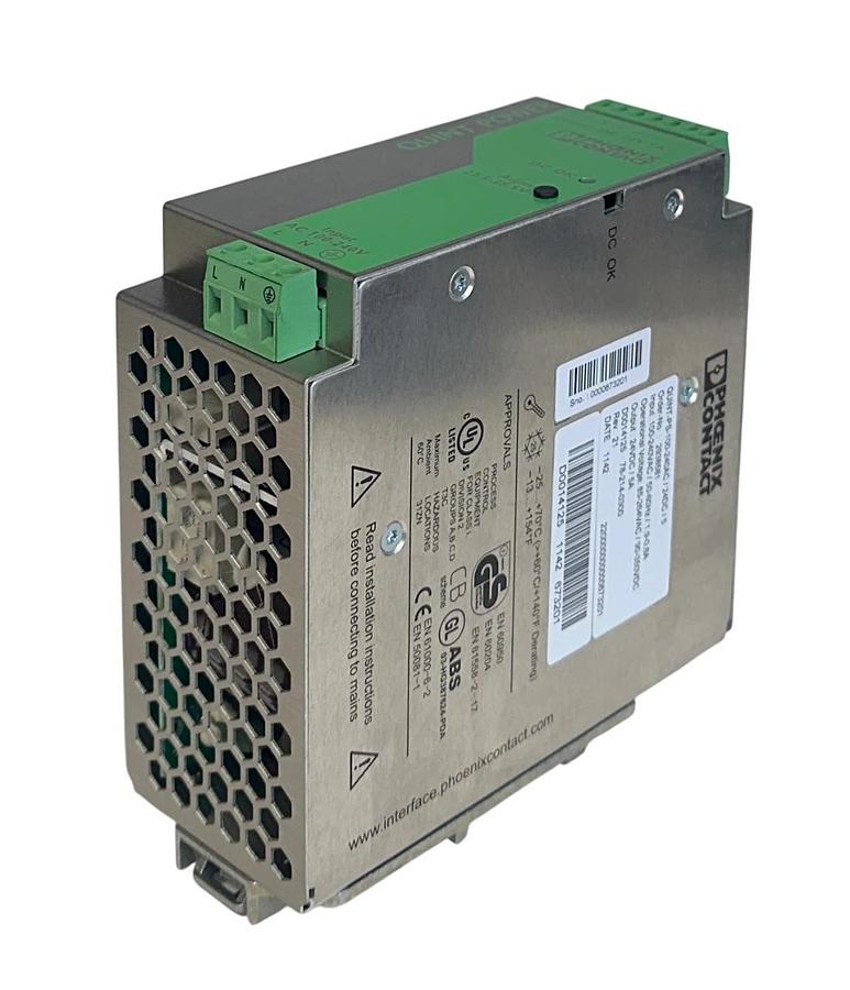 PHOENIX CONTACT QUINT-PS-100-240AC/24DC/5 / 2938581 POWER SUPPLY 24VDC OUT NSMP