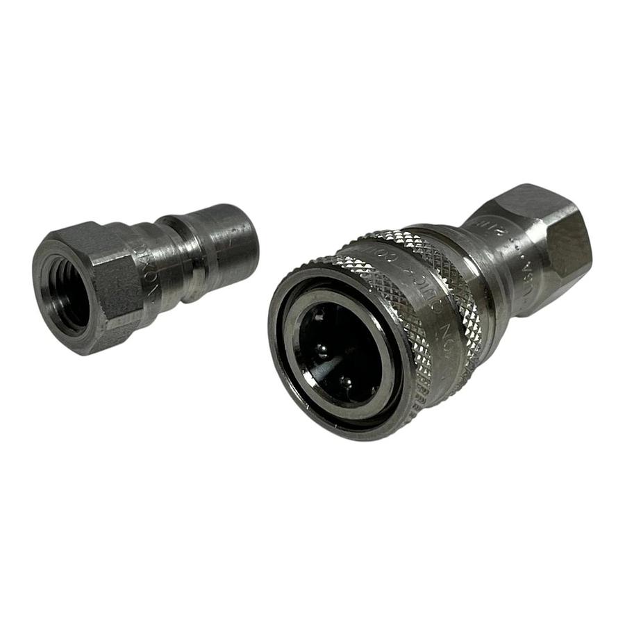 Dixon Quick Coupling 2HF2-S H2F2-S Hydraulic Stainless Steel Coupler New