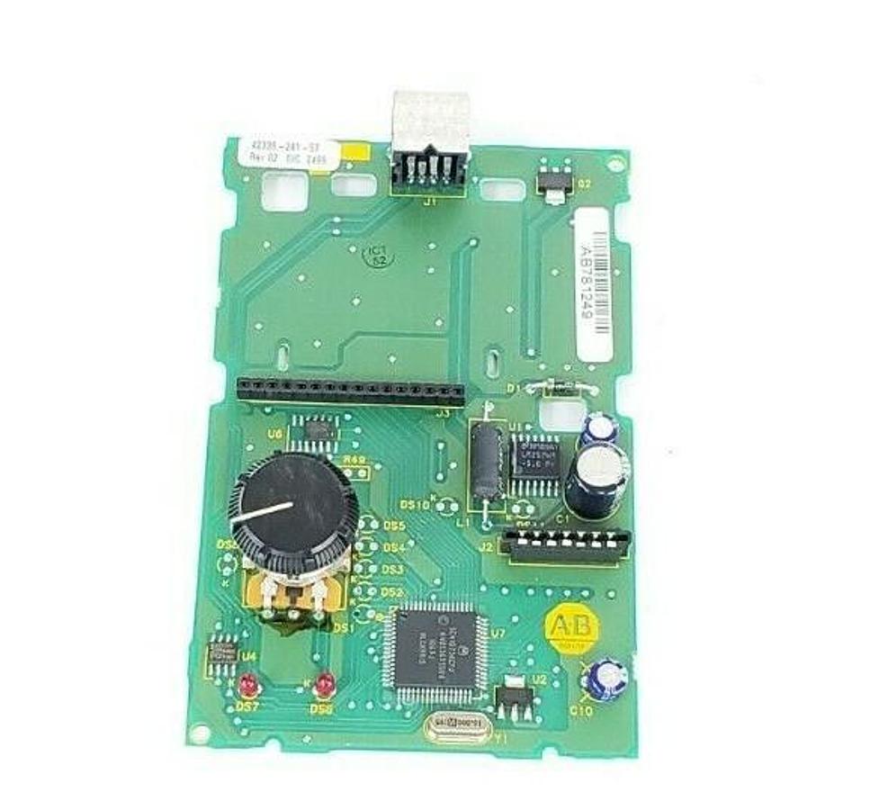 Used ALLEN BRADLEY 42336-241-57 REV. 02 KEYPAD ASSEMBLY 42336-240-09A