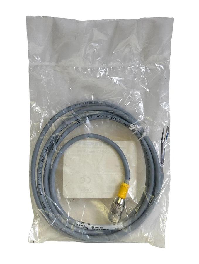 Used NEW TURCK RK 4.4T-2 / RK44T2 M12 EURO 2M CORDSET SINGLE-ENDED U2172