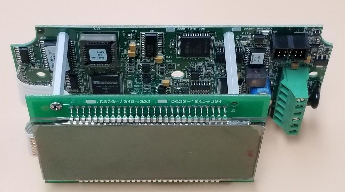 Used DYNASONICS MODEL TFXL FLOW METER BOARD & READOUT KIT 3809 0110 D020-1045-XXX