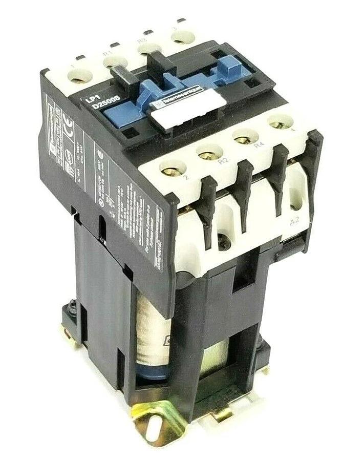 Used NEW TELEMECANIQUE LP1-D25008JD CONTACTOR 25A 600V LP1D25008JD