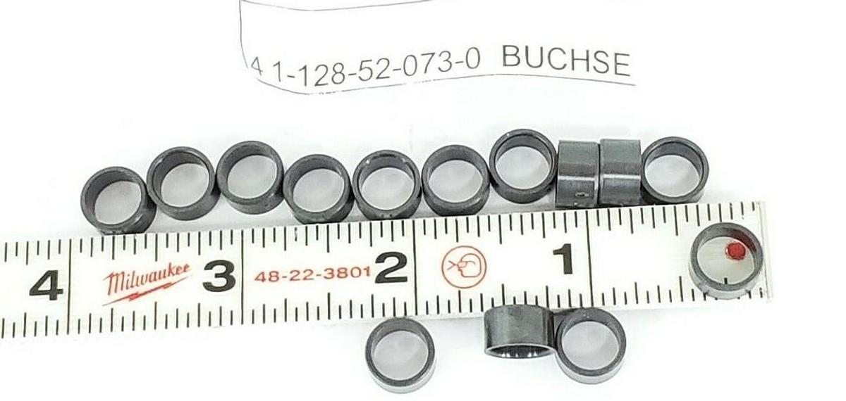 Used LOT OF 15 NEW KRONES 1-128-52-073-0 BUSINGS 1128520730