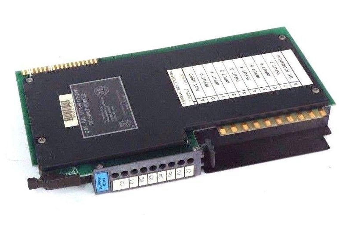 Used LOT OF 6 ALLEN BRADLEY 1771-IB INPUT MODULES (12-24VDC) 1771IB
