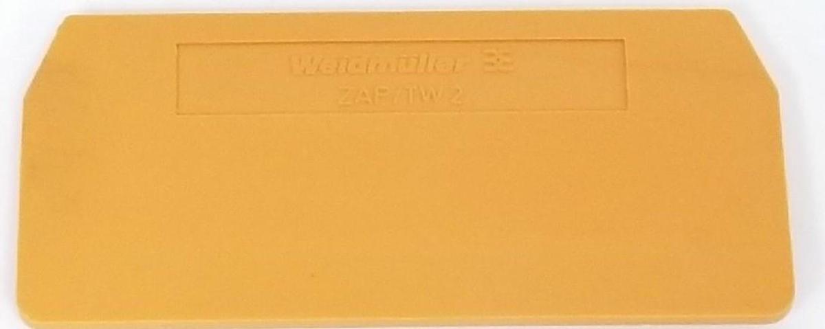 Used LOT OF 20 NEW WEIDMULLER ZAP/TW 2 PA/OR END PLATES