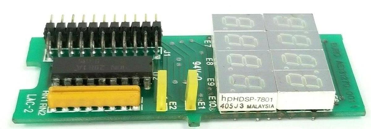 Used EUROTHERM / INVENSYS AE131270-001 REV. 1 TEMPERATURE BOARD LAC-2 AD131270-001