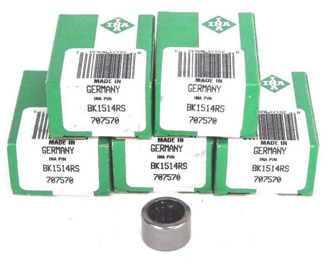 Used LOT OF 19 NEW INA BK1514RS NEEDLE ROLLER BEARINGS 707570