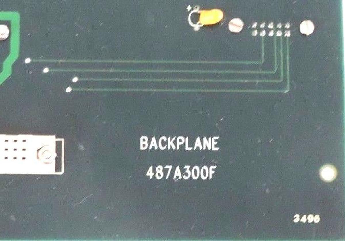 Used USON 487-A300F BACKPLANE BOARD, 487A300F