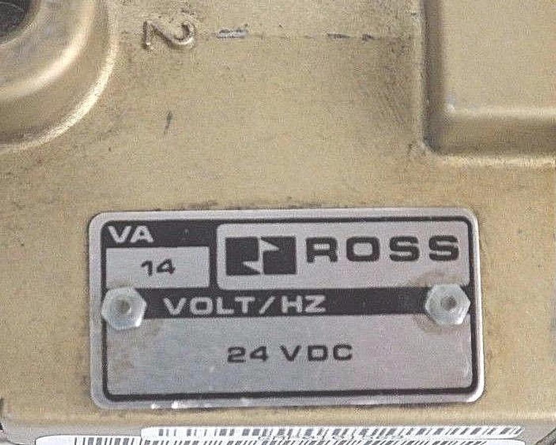 Refurbished REPAIRED ROSS CONTROLS 2773A6971 SOLENOID VALVE 1-10 BAR, 24VDC