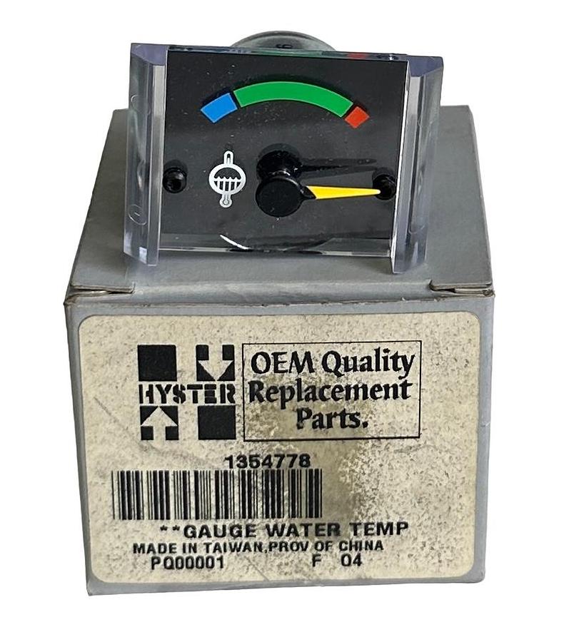 Used NEW HYSTER 1354778 / HY1354778 OEM WATER TEMPERATURE GAUGE FOR FORKLIFT