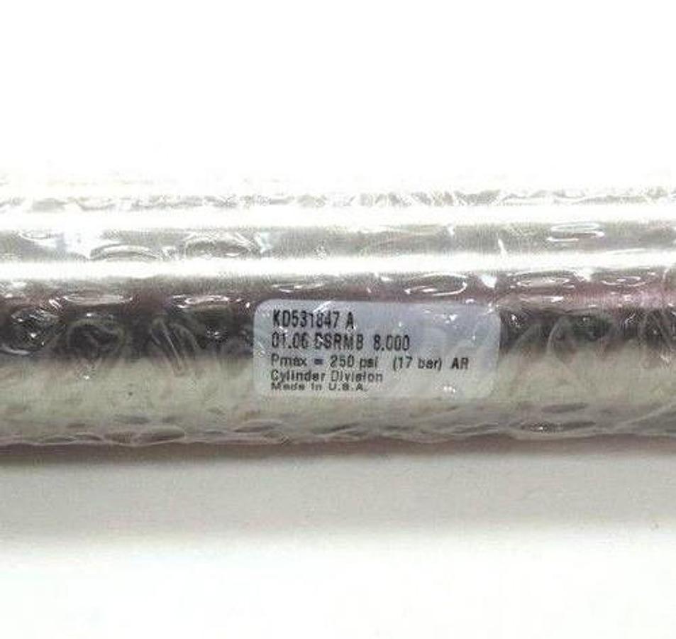 NEW PARKER KD531847 A PNEUMATIC CYLINDER 01.06 DSRMB 8.000, 250PSI