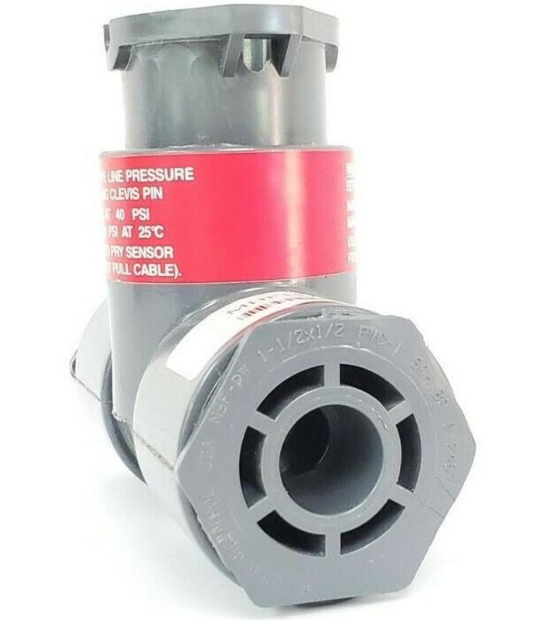 Used NEW NIBCO-CHEMTROL MHF15J2 TEE FITTING NSF-PW 1-1/2x1/2 IN. PVC-I SCH.80 D-2467