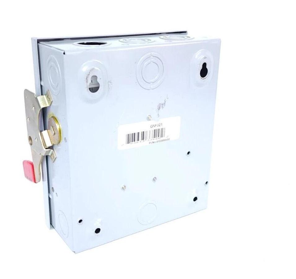 Used SIEMENS GNF321 GENERAL DUTY ENCLOSED SWITCH 30AMPS TYPE 1 ENCLOSURE