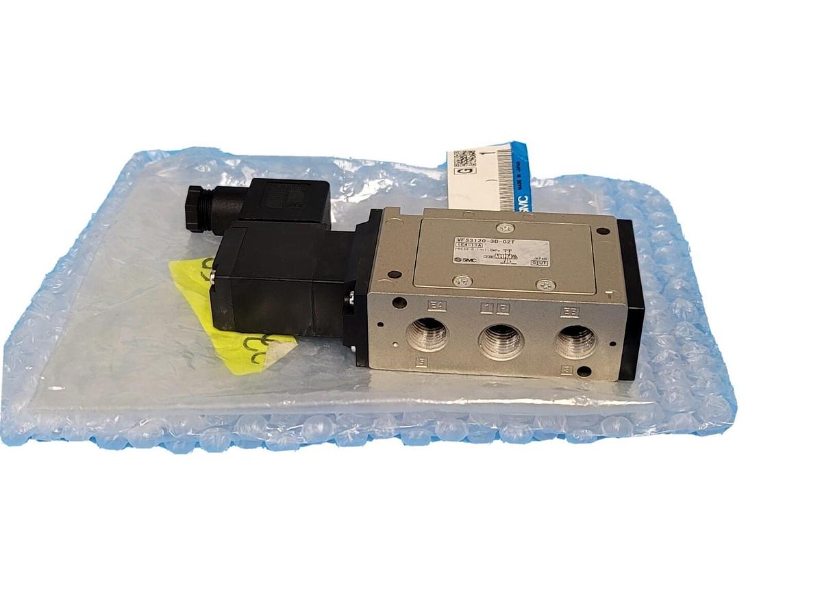 Used NEW SMC VFS3120-3D-02T VALVE SGL PILOT BODY PORTED VF31203D02T