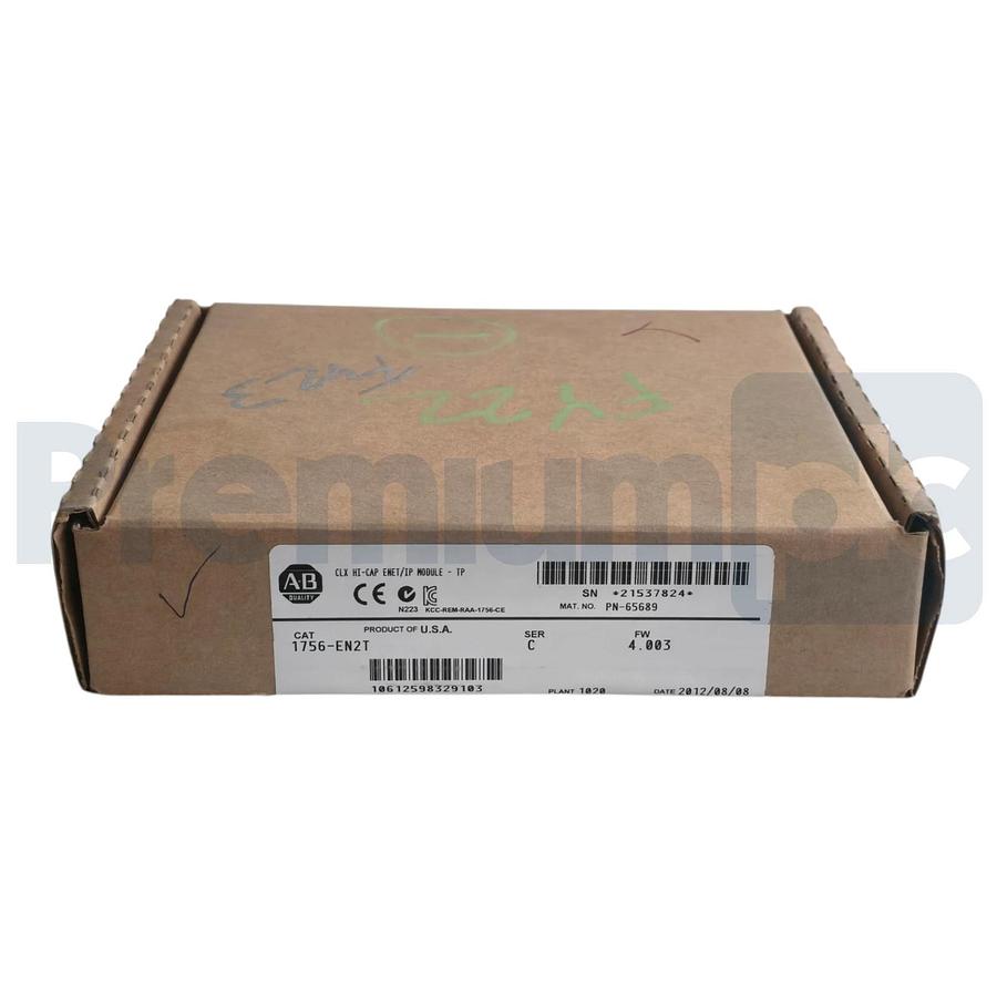 Sealed Pre-Owned Allen Bradley 1756-EN2T /C ControlLogix Hi-Cap ENet/IP Module