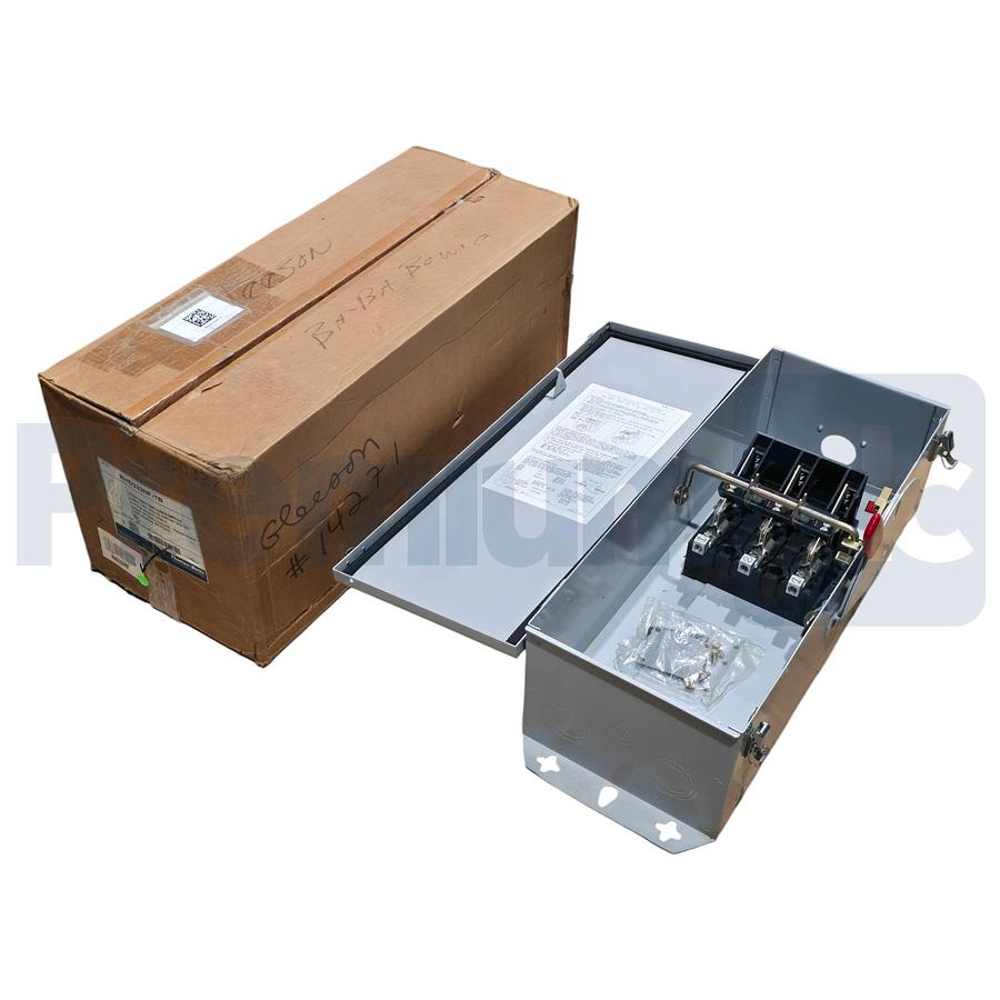 Used Thomas & Betts RHD323NF-TB | RHD323NFTB 3-P V~240AC/250DC 100A Safety Switch NEW